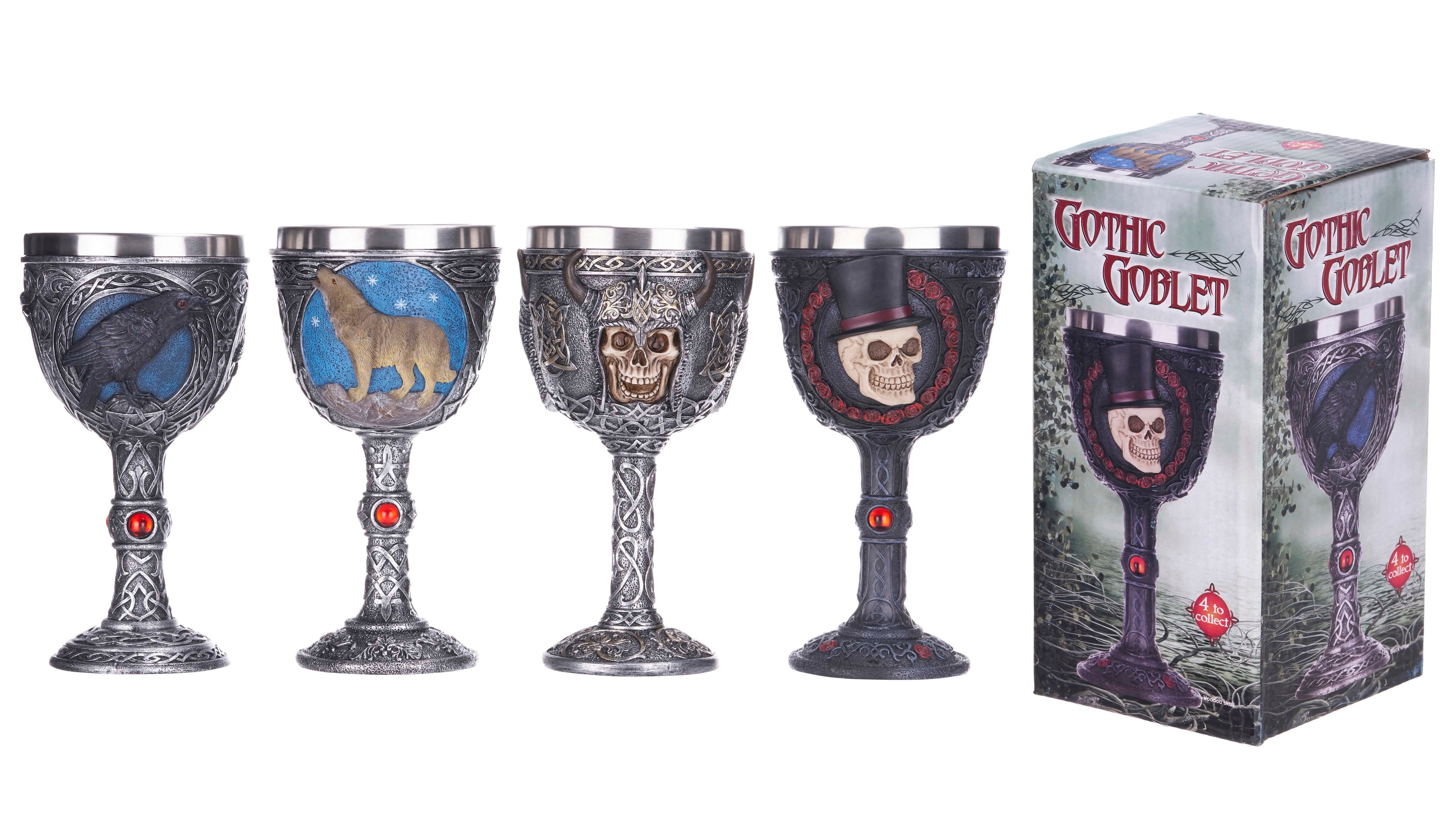 Gothic Goblet 4 Asst (4pc)