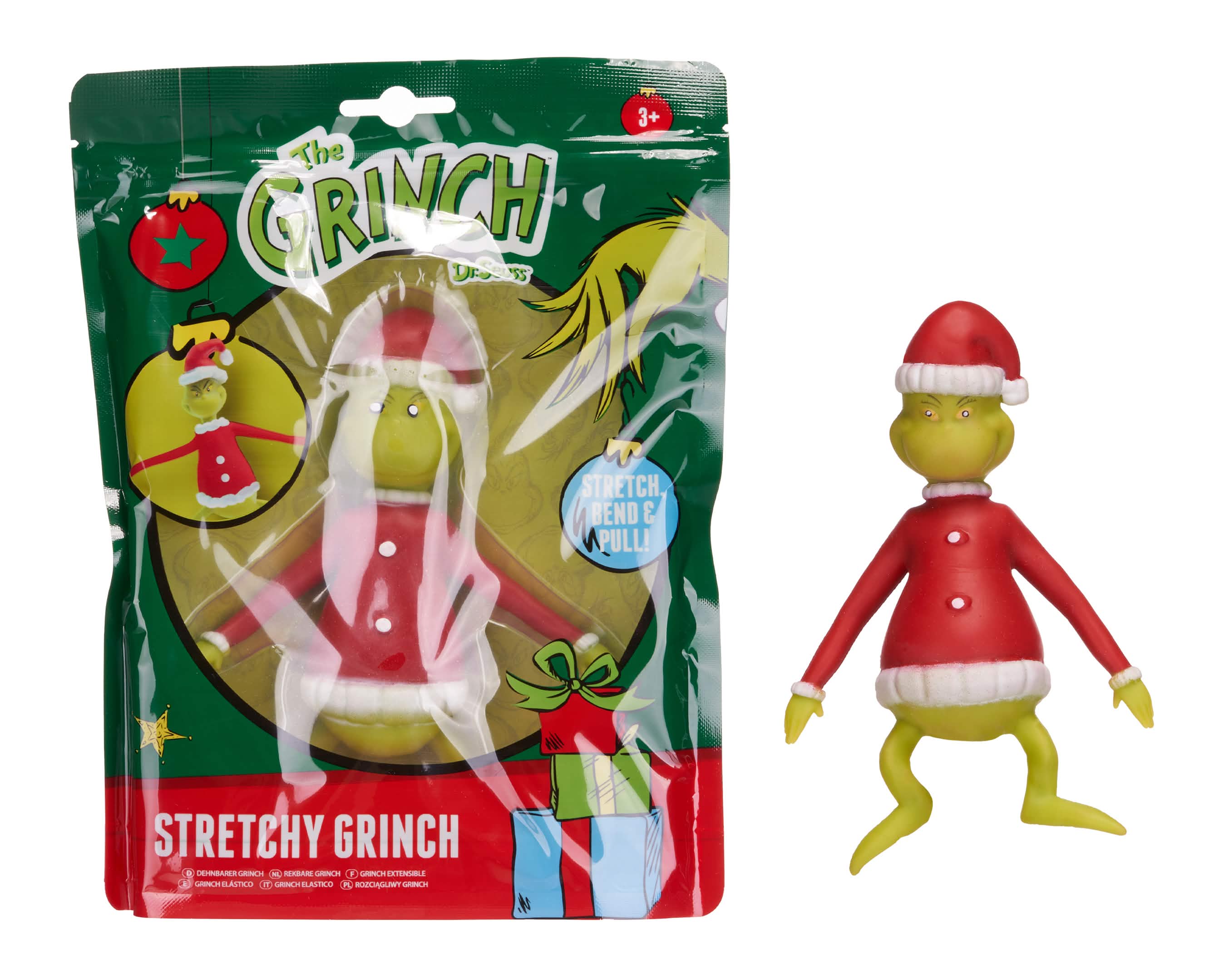 The Grinch stretchy figure