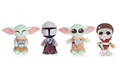 Grogu & Mandalorian 12" Soft toys (4pc)
