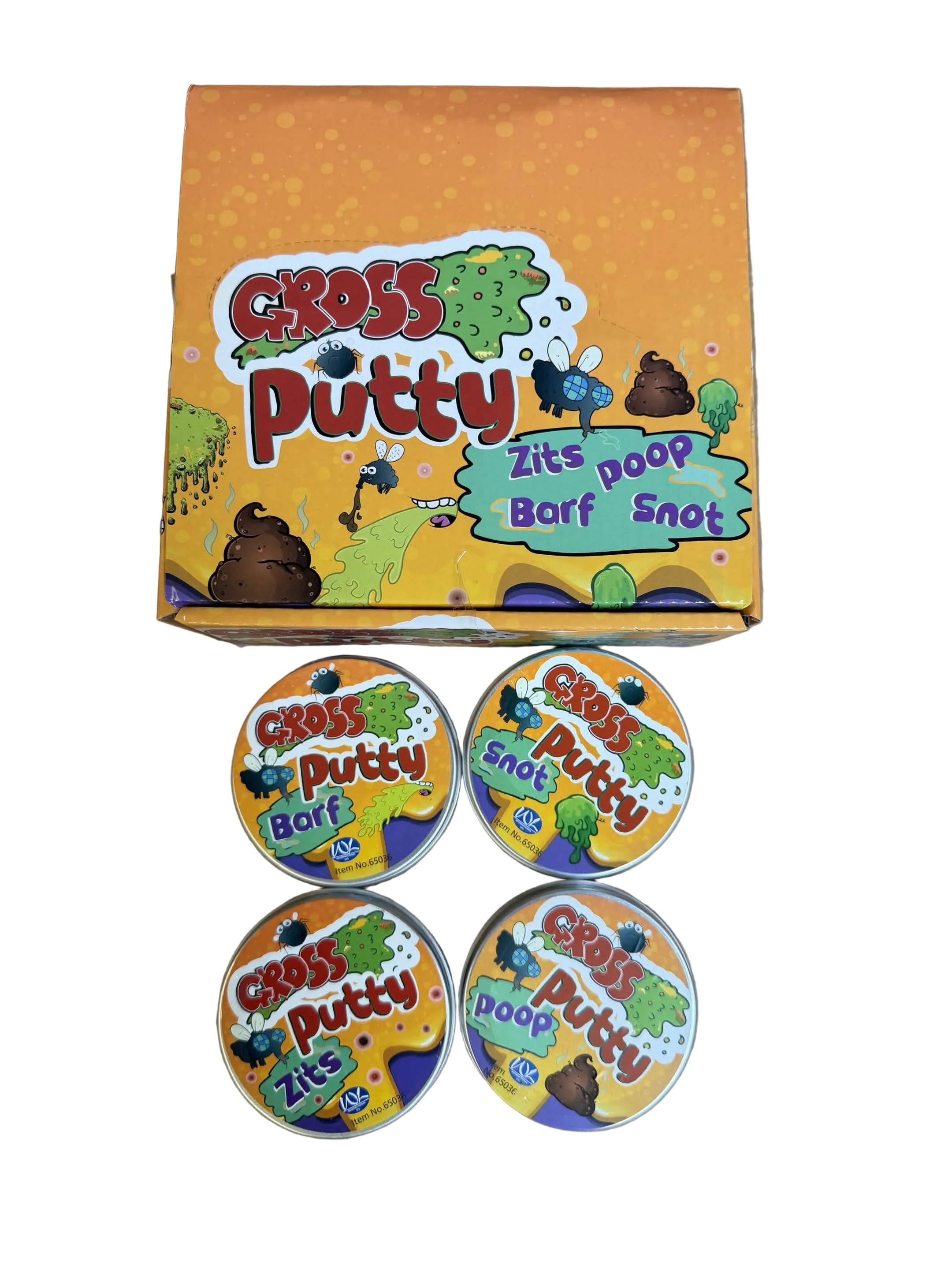 Gross Putty 4asst (12pcs)