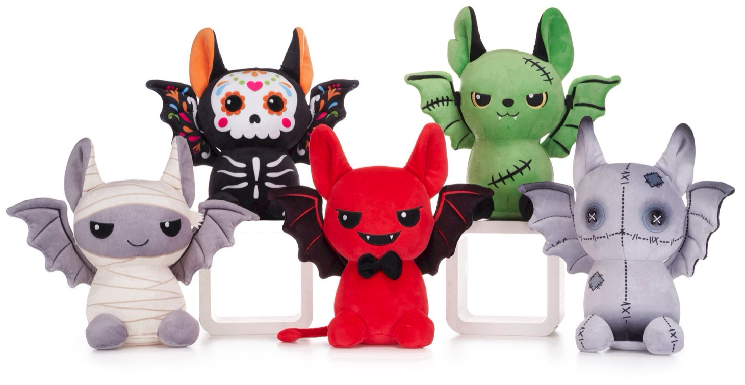 9" Halloween Bats 5asst (5pcs)