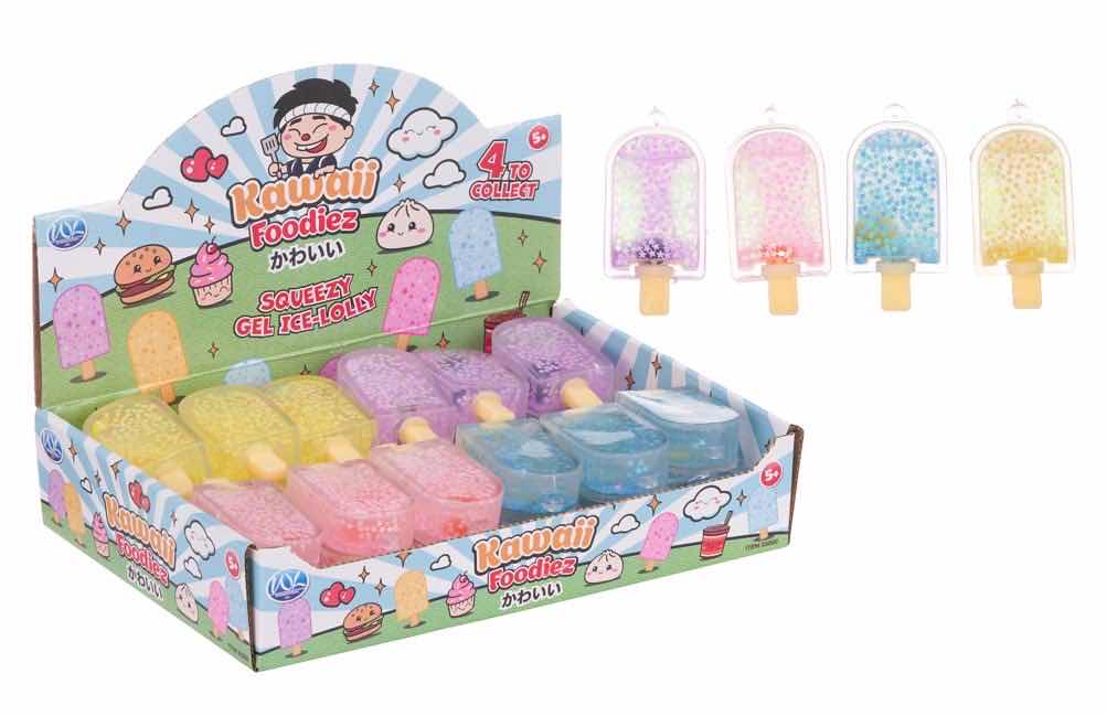Kawaii Foodiez Squashy ice lolly collection (24pc)