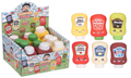 Kawaii Foodiez 10cm Squeezy Sauces (12pc)