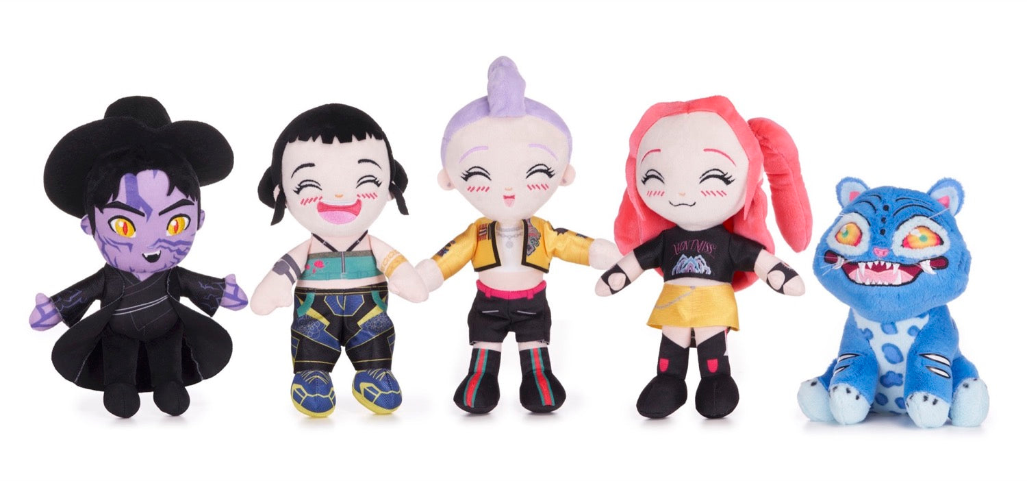 Kpop Demon Hunters 7inch Small Plush Asst