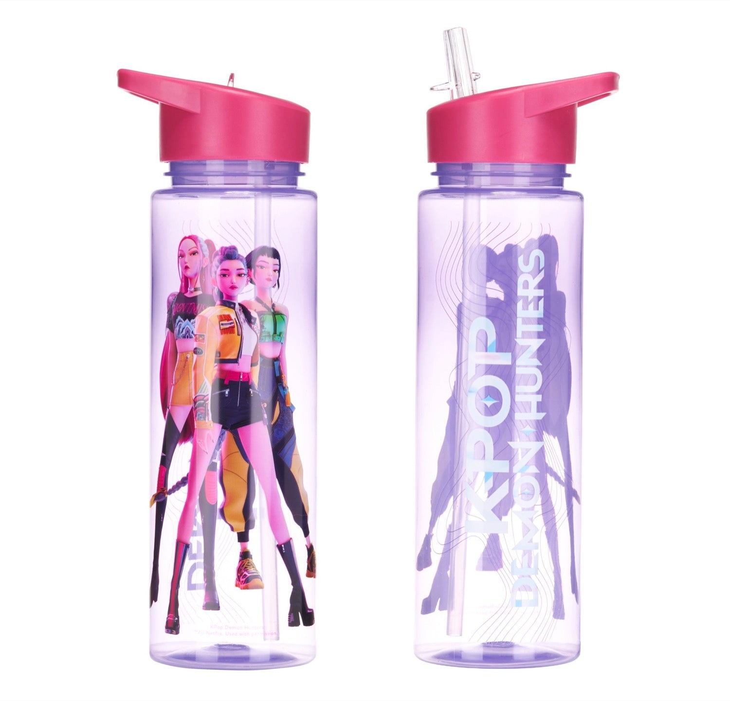 Kpop Demon Hunters Plastic Drinks Bottle