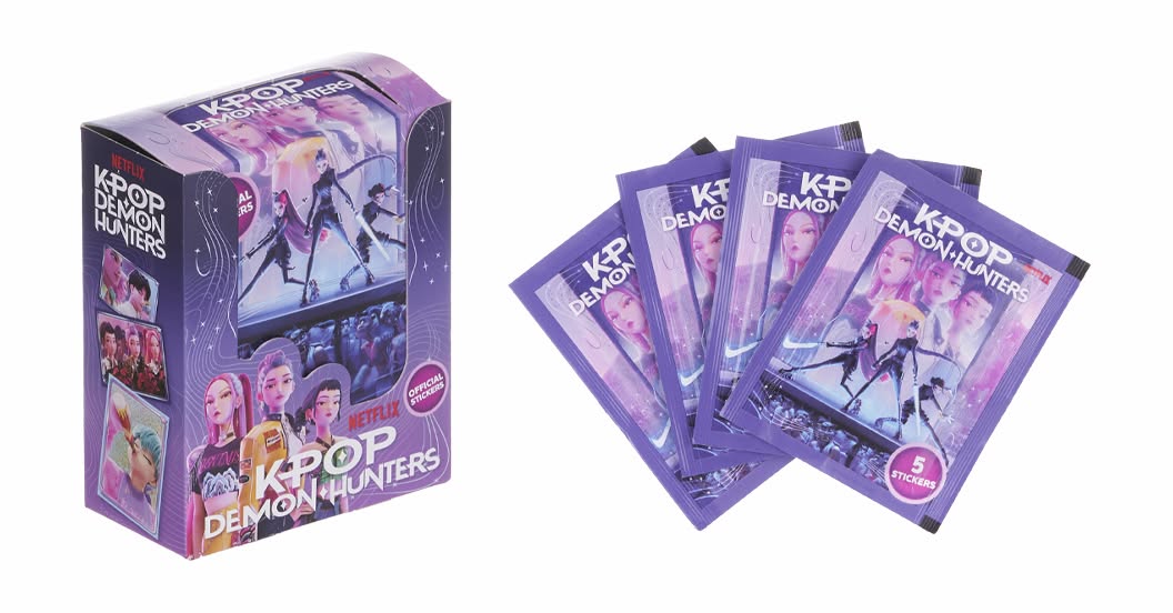 Kpop Demon Hunters Sticker Pack (40pcs)