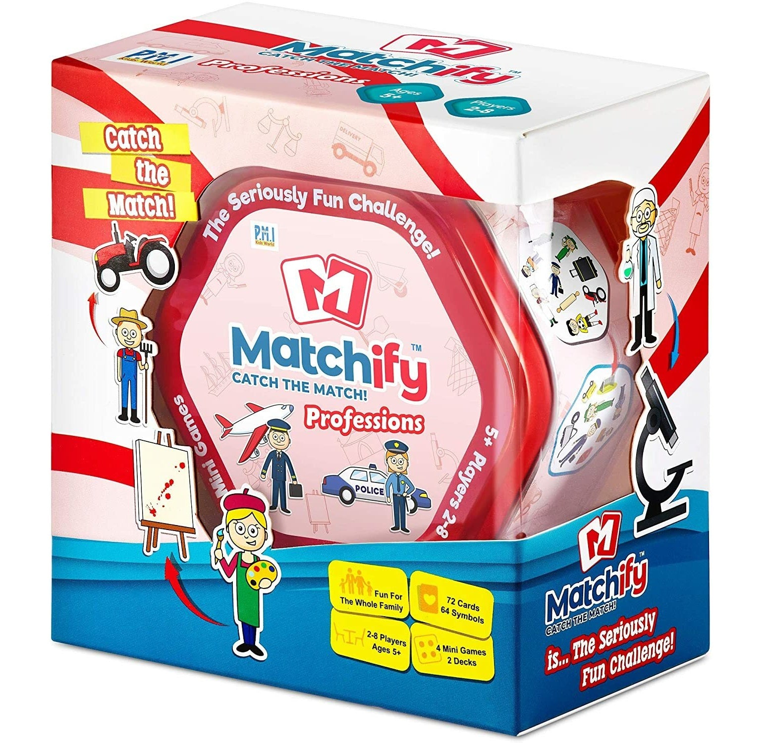 Matchify Card Game (Red)