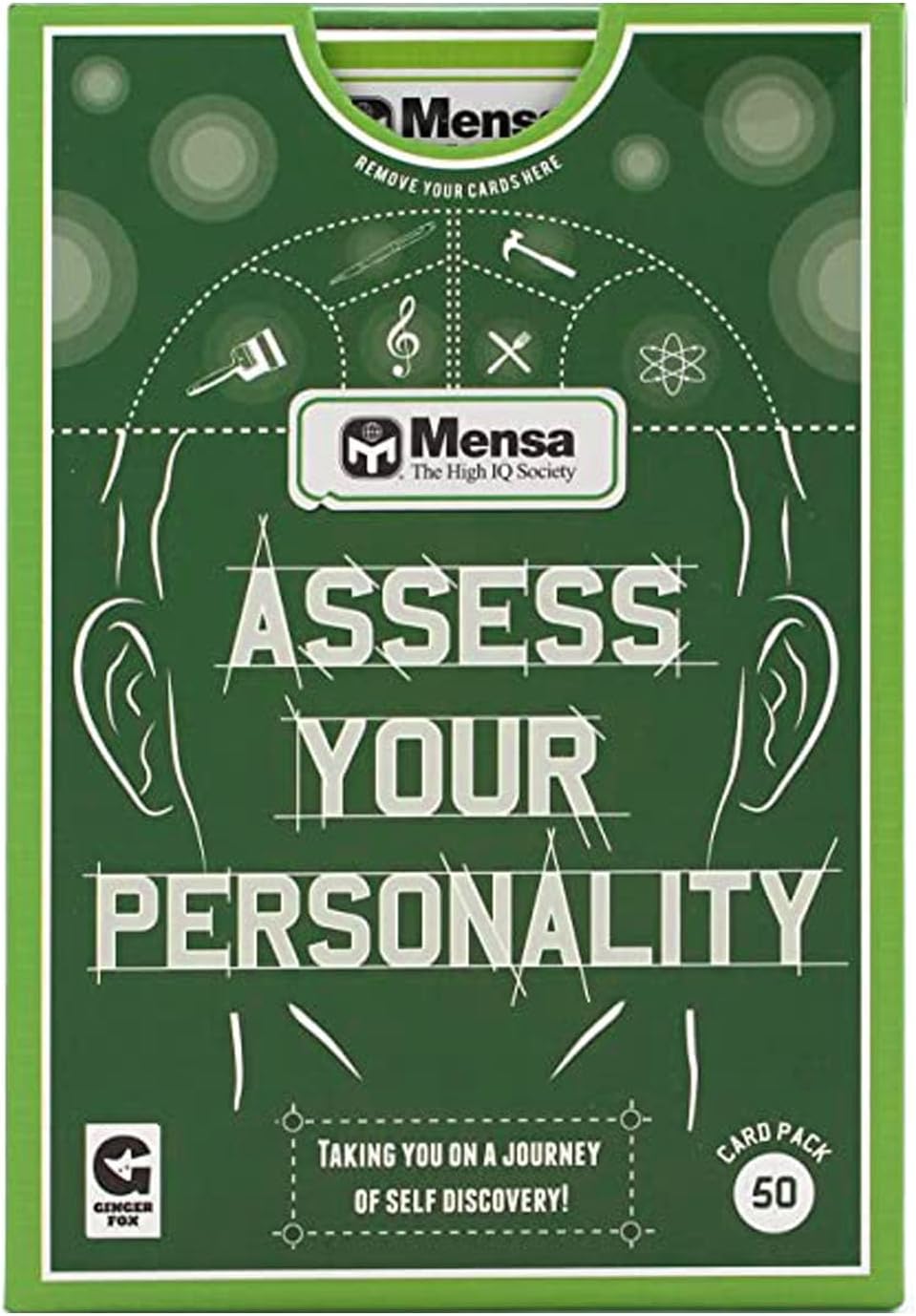 Mensa Assess Your Personality Card Game (4pcs)