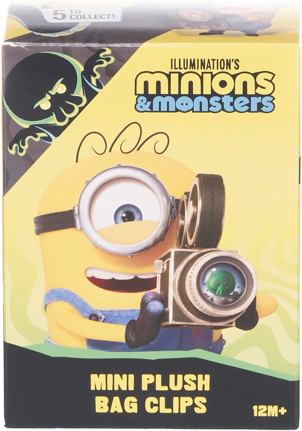 Minions & Monsters Surprise Blind Box Plush Bag Clips (9pc)