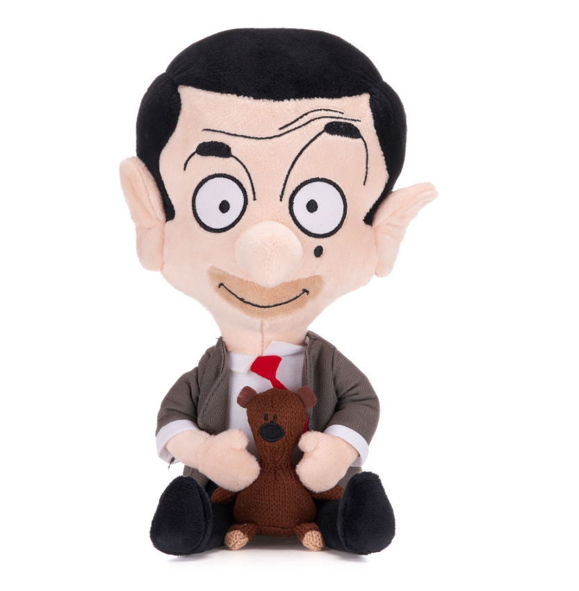 Mr Bean Holding Teddy 10" Soft Toy (1pc)