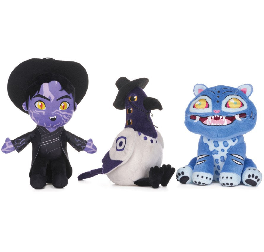 K-Pop Demon hunters 12" soft toys (4pc)