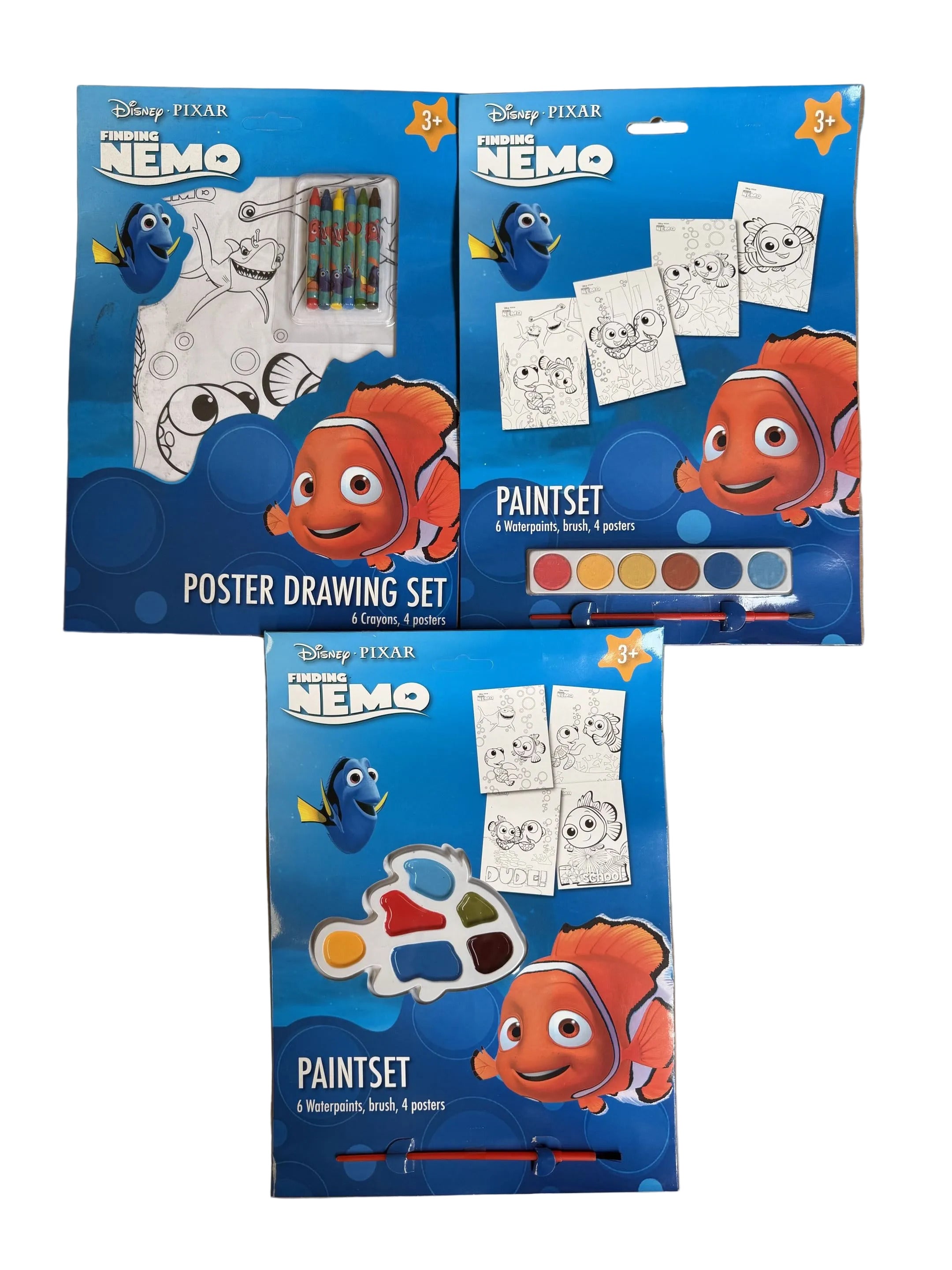 Finding Nemo Art Sets (6pcs)