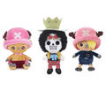 One Piece 10" Soft Toys (3pc)