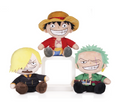 One Piece 10" Soft Toys (6pc)