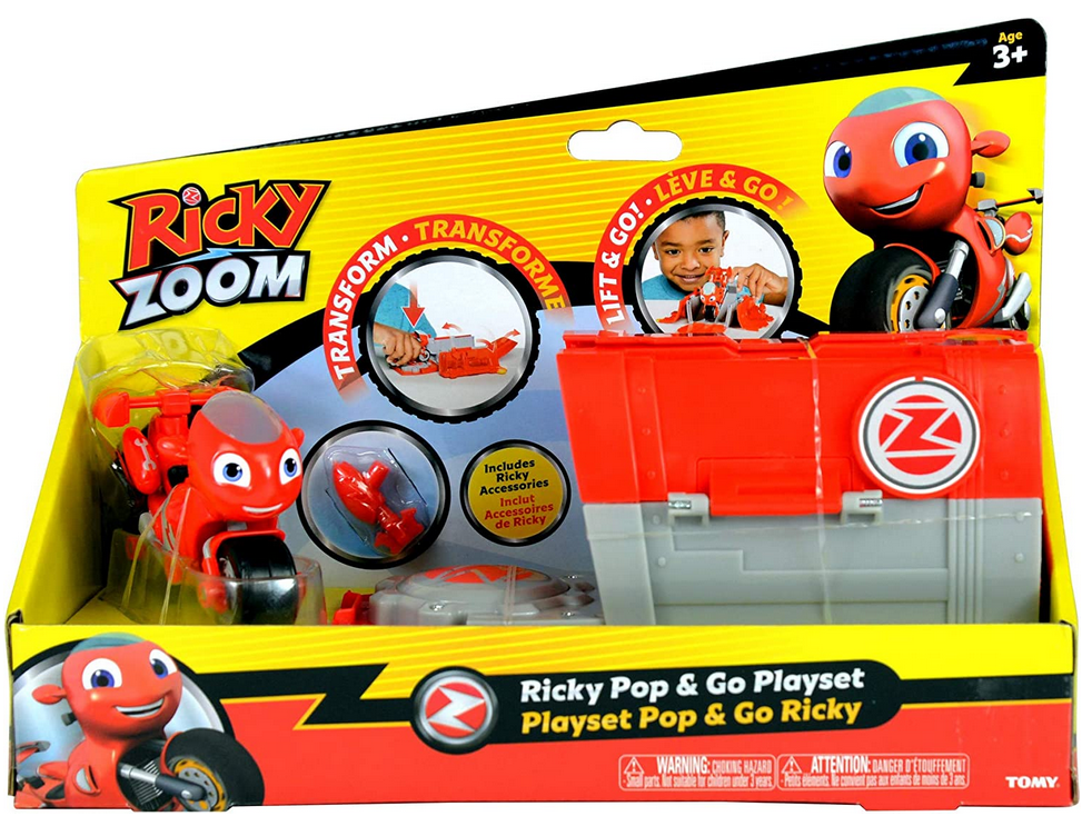 Ricky Zoom Pop & Go Playset