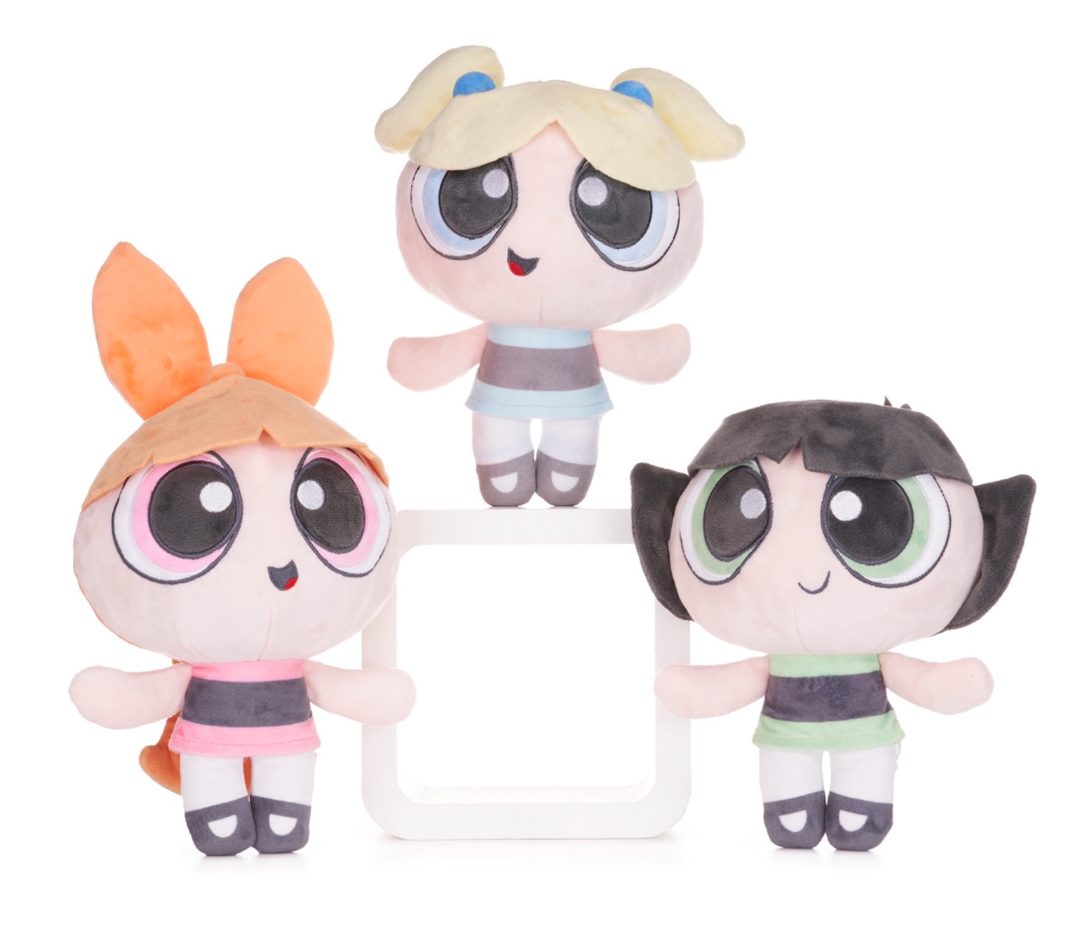 Powerpuff Girls 10" Soft Toys (3pc)