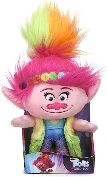 Trolls Boxed Rainbow Poppy 10" Soft Toy (1pc)
