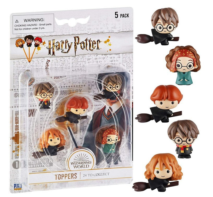 Harry Potter Set of 5 Toppers with Ron (1pc)