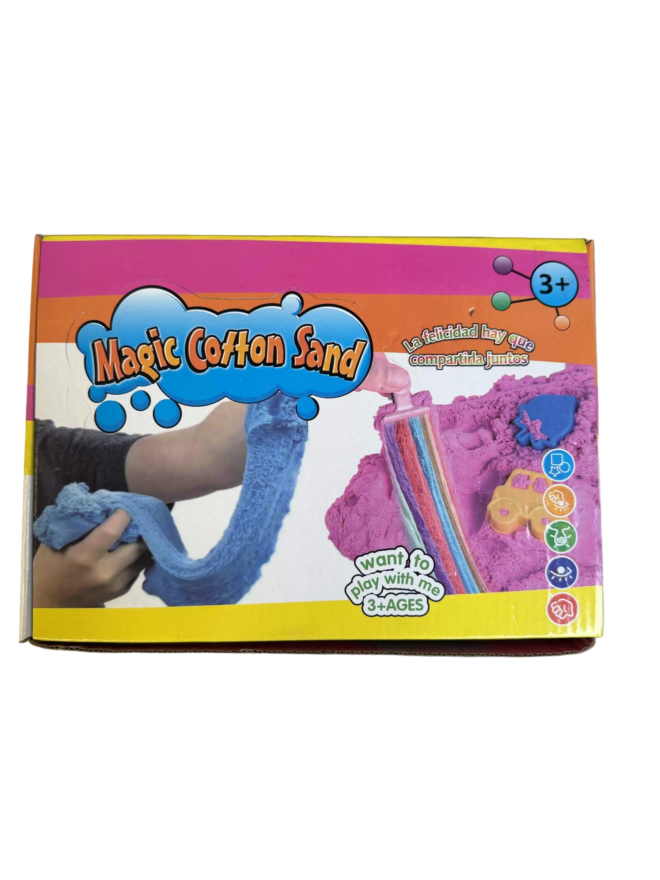 Magic Cotton Sand Tubs 6asst (12pcs)