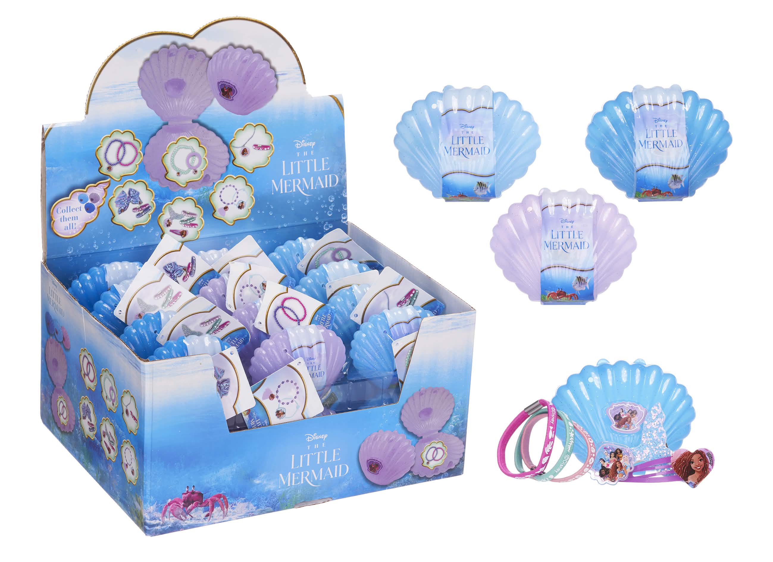 Little Mermaid Surprise Accessories Shell (24pcs)