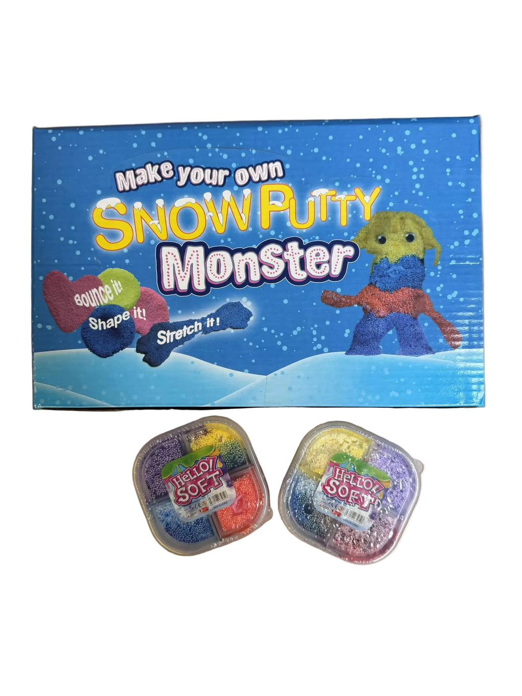 Make your own Snow Monster Putty (12pcs)