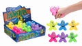 Stress Monster squeeze toy with faces (12pc)