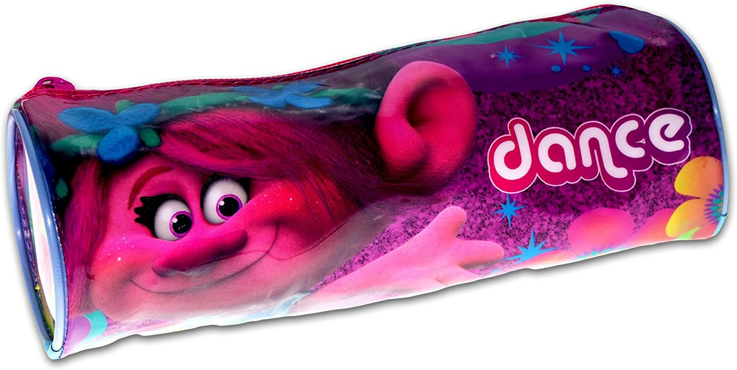 Trolls Pink Pencil Case (5pcs)