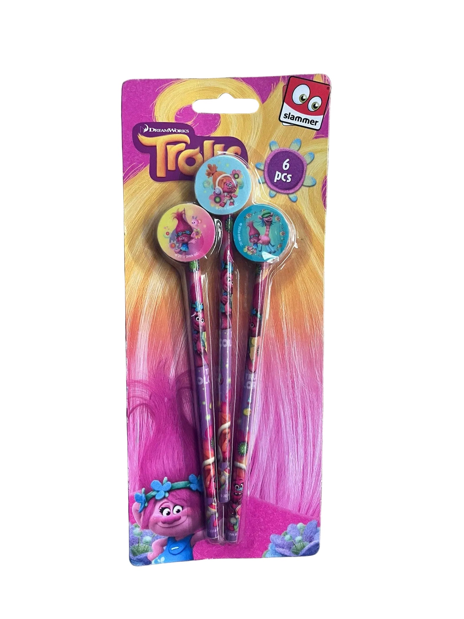 Trolls Pencil Sets Back to School (6pcs)