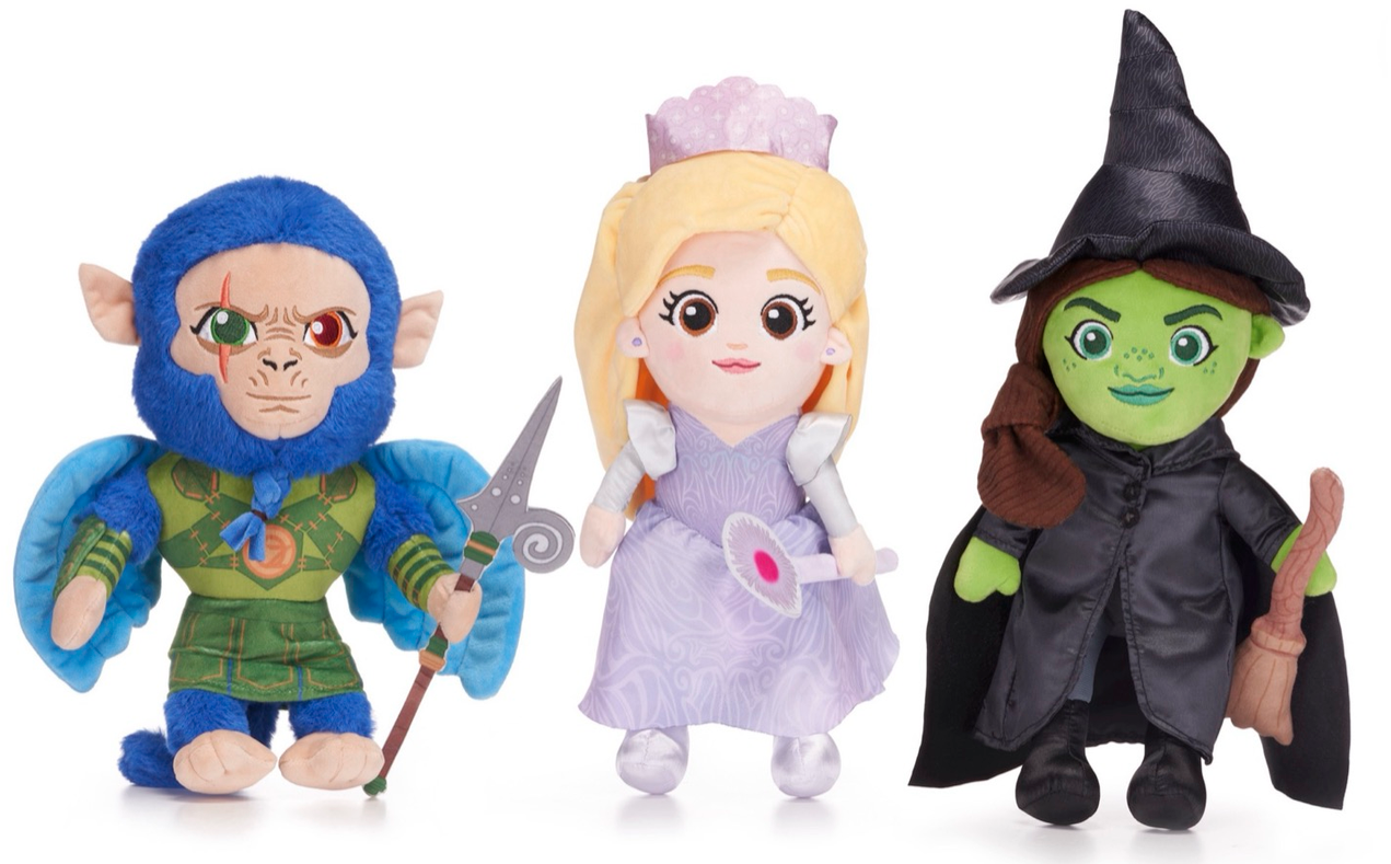 Wicked 12" Soft Toys (6pc)